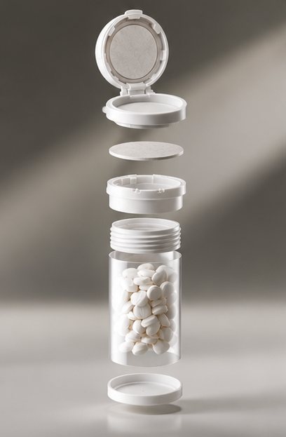 Cap Dry exploded view